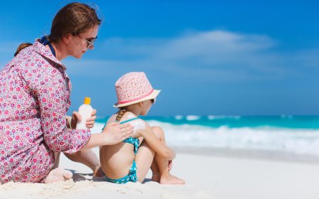 Yaz Aylarında Güneş Güvenliği