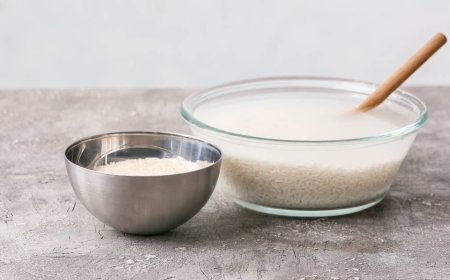 Parlak Saçlar  için Pirinç Suyu Kullanımı