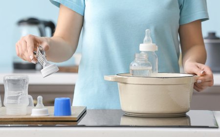 Biberonların Temizlenmesi ve Sterilize Edilmesi